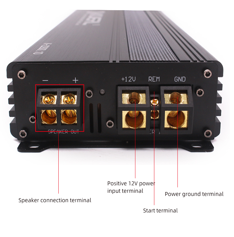 Car Audio Amplifier 4 Channel 2000W - Wholesale RMS Power 2000W*1CH@1Ω/1500W*1CH@2Ω/1000W*1CH@4Ω Full Range