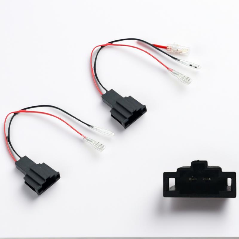 Car Audio Line Output Converter - NEW 1/2PCS Speaker Adapter Plug Replacement