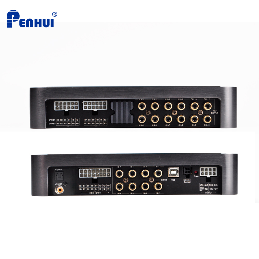Car Dsp 12 Channel Optical - 768W 12-channel Universal Car DSP Amplifier