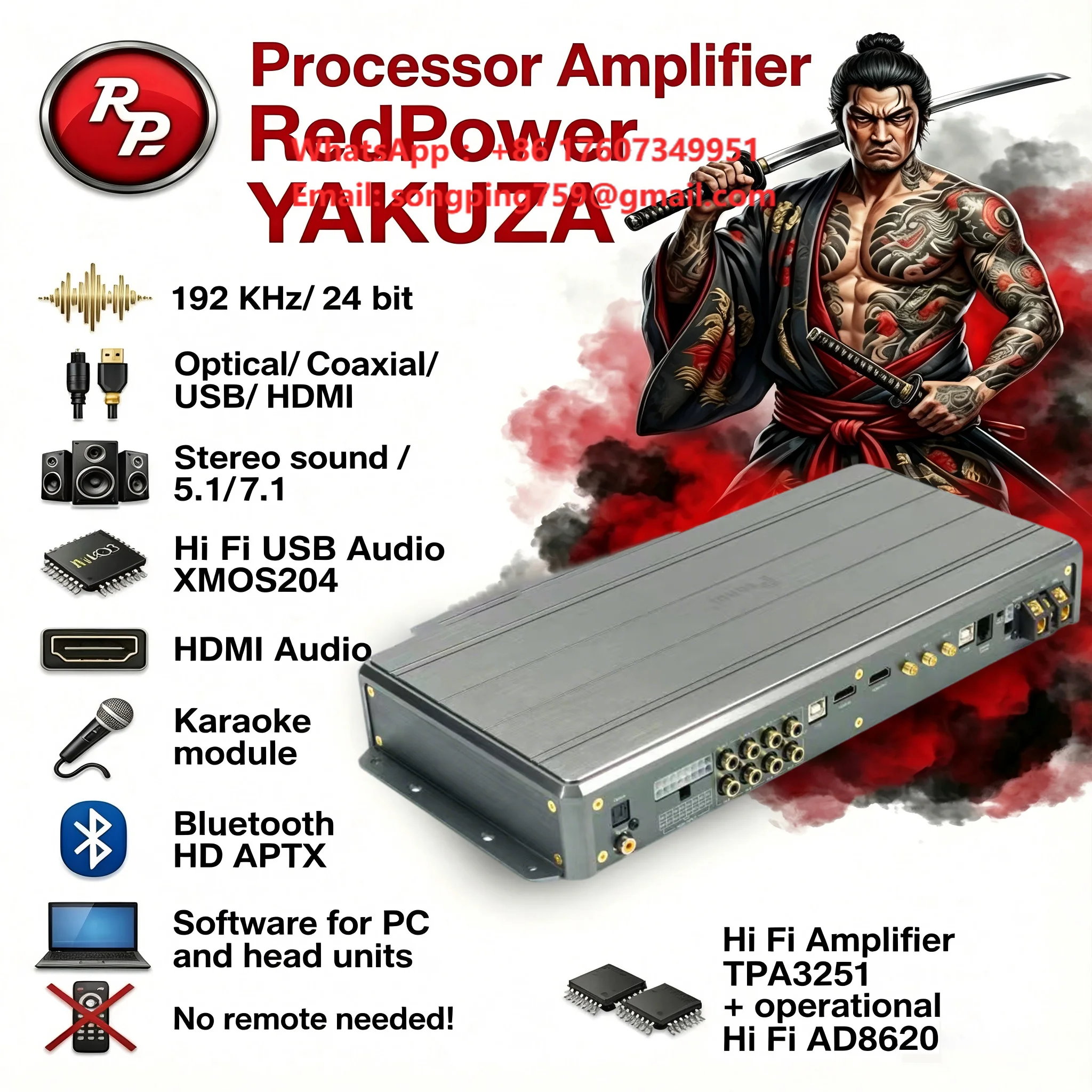 Car Dsp 12 Channel Optical - 1440W 12 Channel Car DSP Amplifier