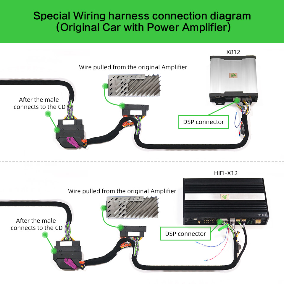 Car Dsp Amplifier 8 Channel - ISO 8 Channel DSP Power Amplifier
