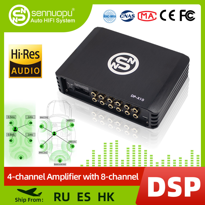 Car Dsp Amplifier 8 Channel - Sennuopu DP X10 Car Audio 4
