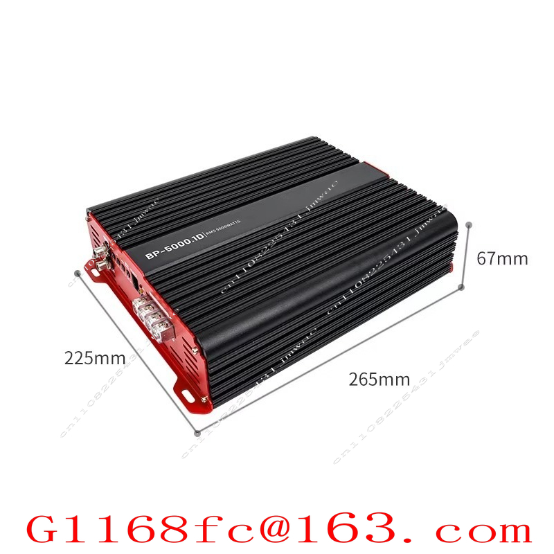 Monoblock Car Amplifier 5000W - 1pcs BP-5000 5000W Car Stereo Amplifier