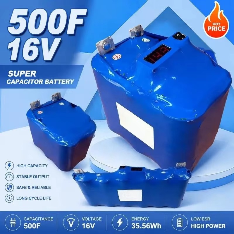Car Audio Capacitor 5 Farad - 16V 500F Super Farad Capacitor for