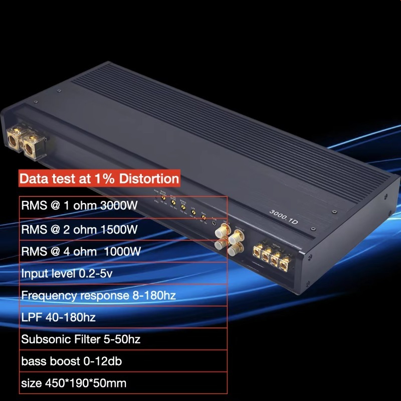 EXAD Choice SQ Bass Car Subwoo - Car Subwoofer Amplifier 3000W Rms review and price