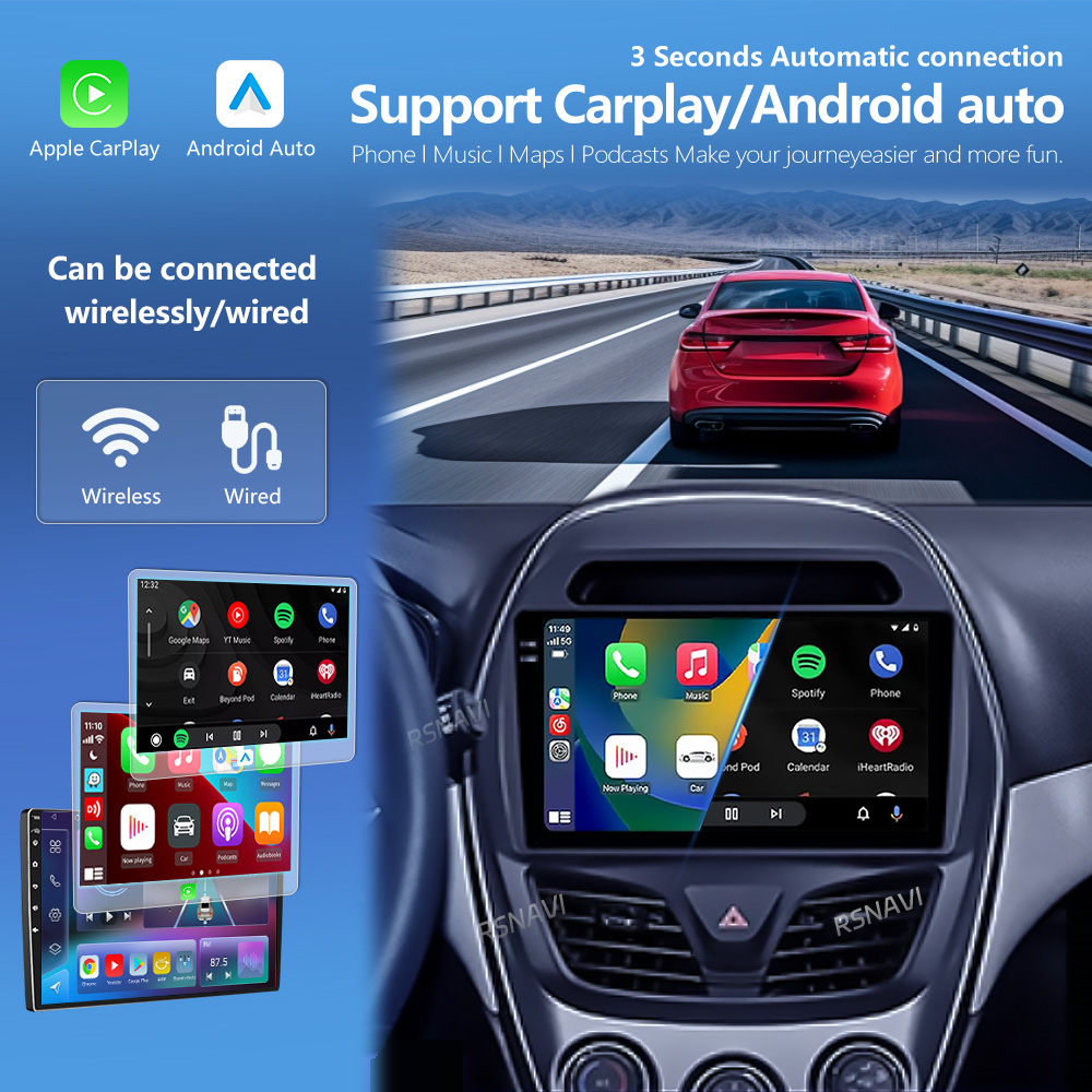 Android 16 For CHEVROLET Spark - Car Dsp With Android App Control review and price