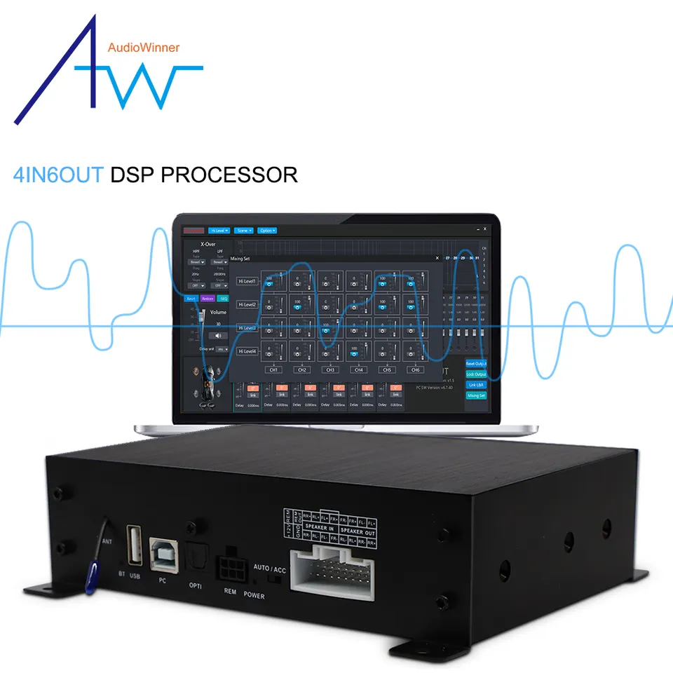 AudioWinner E46.4A  ODM/OEM Ne - Car Dsp Processor 31 Band Eq review and price