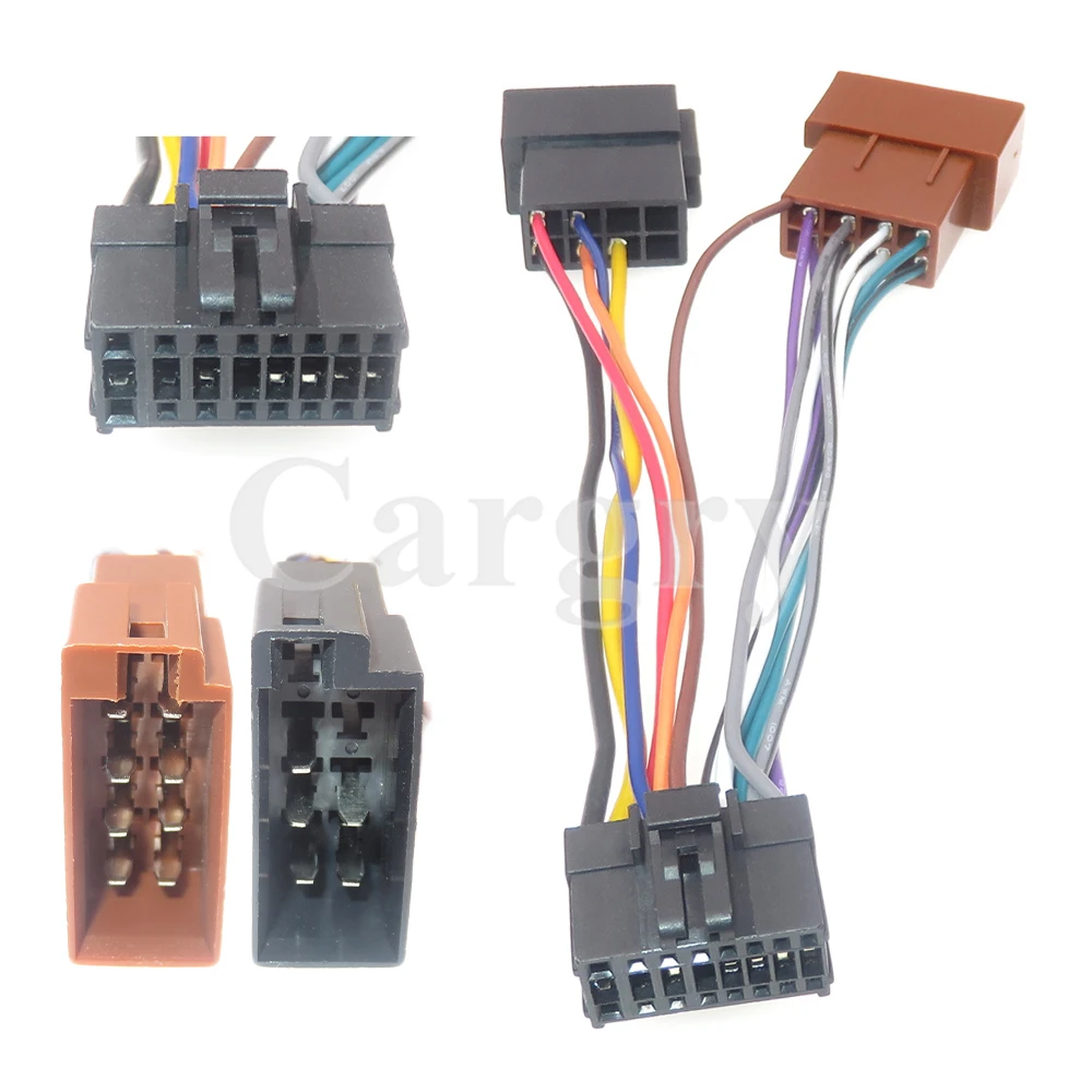 1 Set 16 Pin AC Assembly ISO C - Car Audio Line Output Converter review and price
