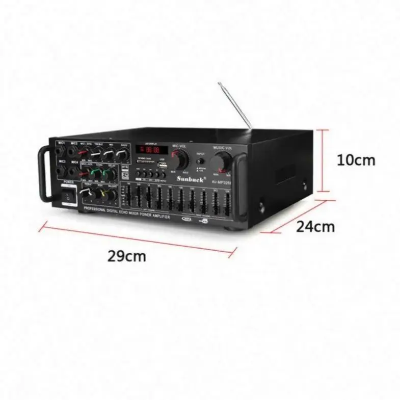 MP326BT Professional Audio Amp - Car Audio Amplifier 4 Channel 2000W review and price