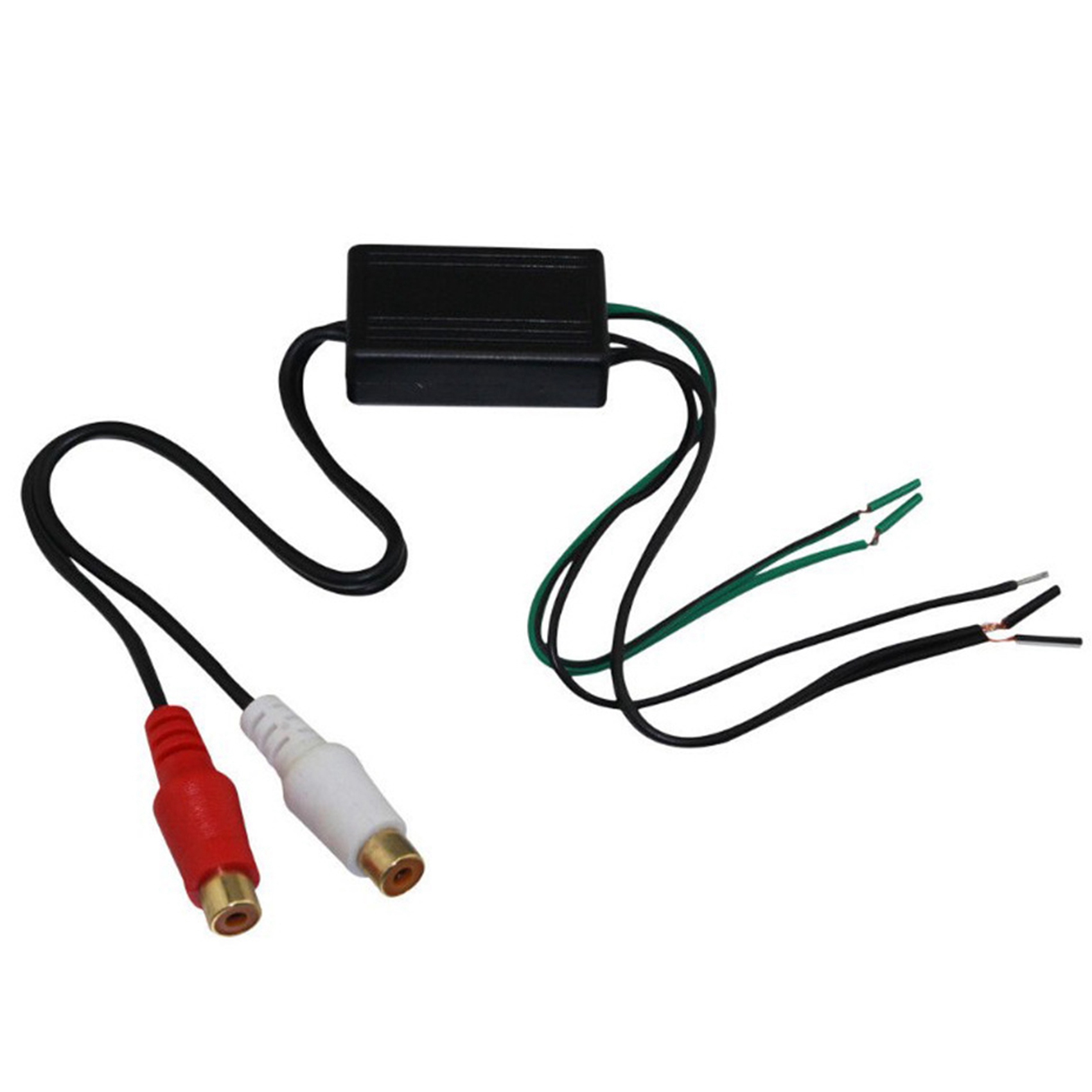 Speaker to 2 RCA Line Output C - Car Audio Line Output Converter review and price