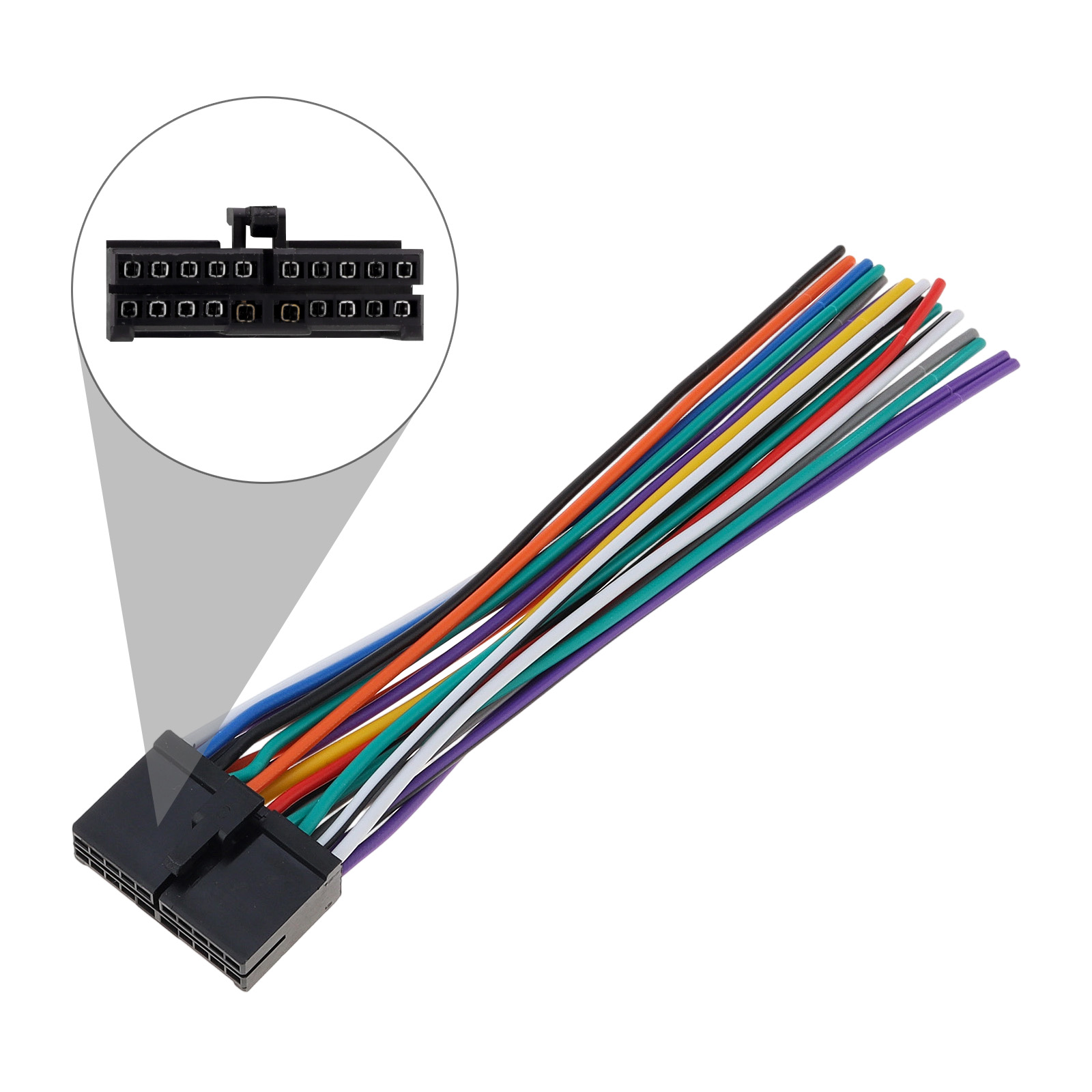 12V 20pin Car CD / DVD Radio S - Car Audio Line Output Converter review and price