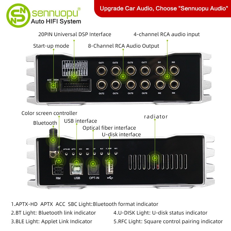 OEM Class ab 4 Channel Car Amp - Car Dsp Amplifier 8 Channel review and price
