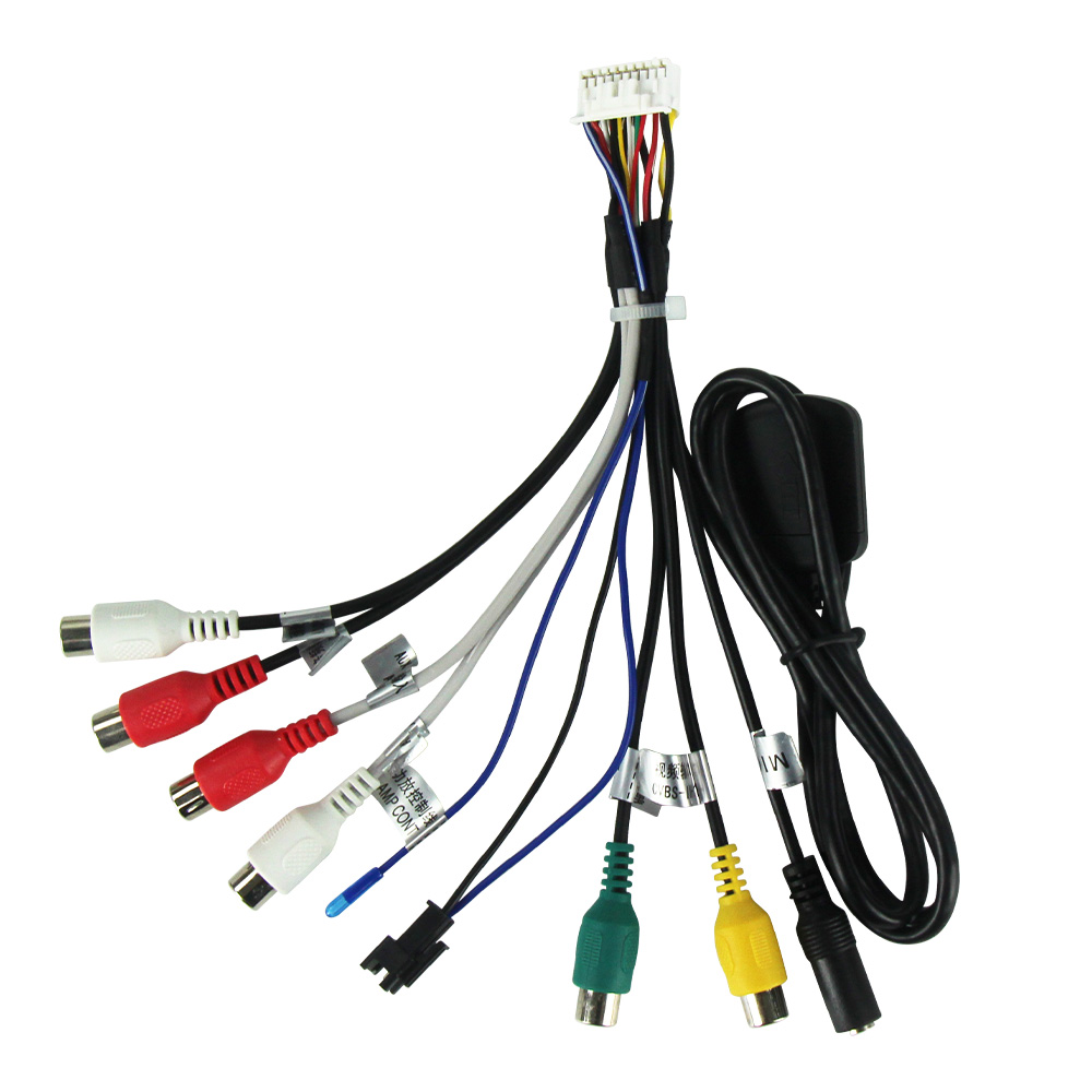 MEKEDE 20 Pin RCA Audio Video  - Car Audio Line Output Converter review and price
