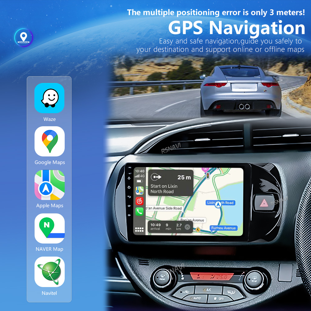 For Toyota Vitz 3 III XP130 20 - Car Dsp With Android App Control review and price