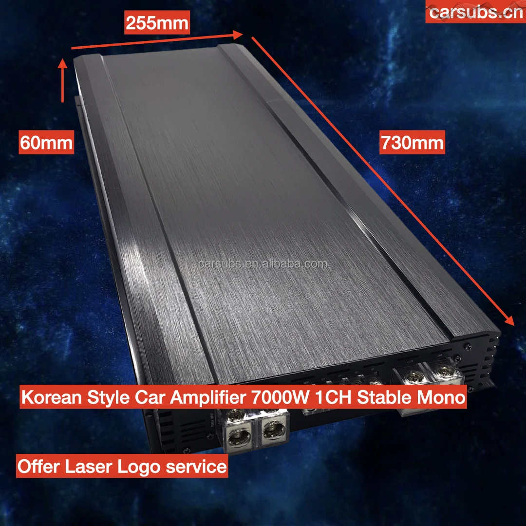 Korea  Board 7K Car Subwoofer  - Car Amplifier Class D 1 Ohm Stable review and price