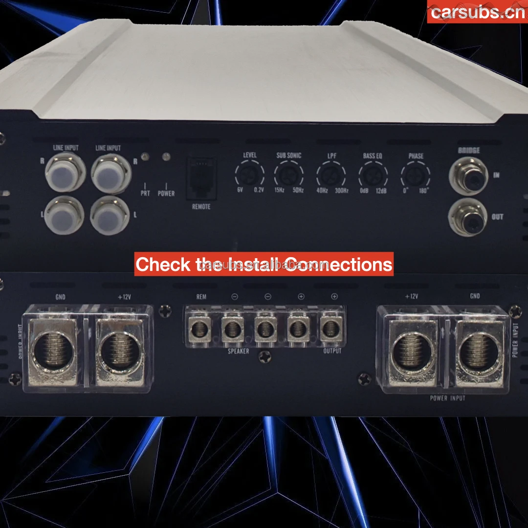 Korea  Board 7K Car Subwoofer  - Car Amplifier Class D 1 Ohm Stable review and price