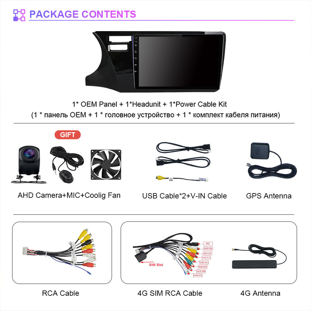 RSNAVI Android 16 For Honda Fi - Car Dsp With Android App Control review and price