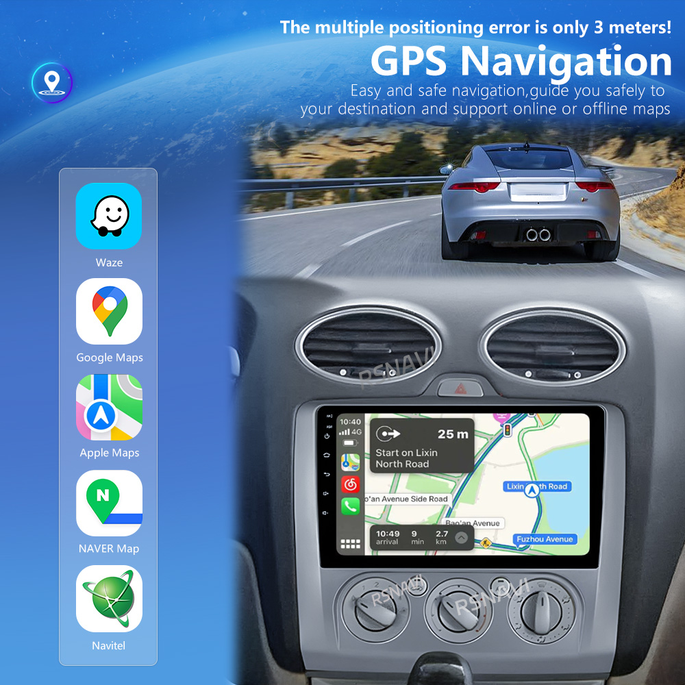 For Ford Focus 2004 - 2011 Car - Car Dsp With Android App Control review and price