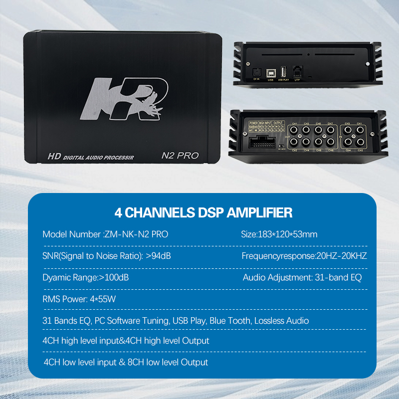 Aluminum 31-band EQ Hi-fi Car  - Car Dsp Processor 31 Band Eq review and price
