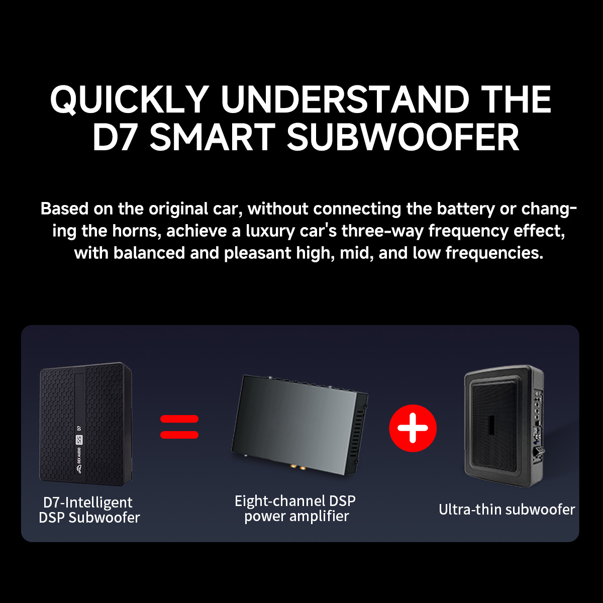 New Car HIFI Smart 8-Channel D - Car Dsp Amplifier 8 Channel review and price