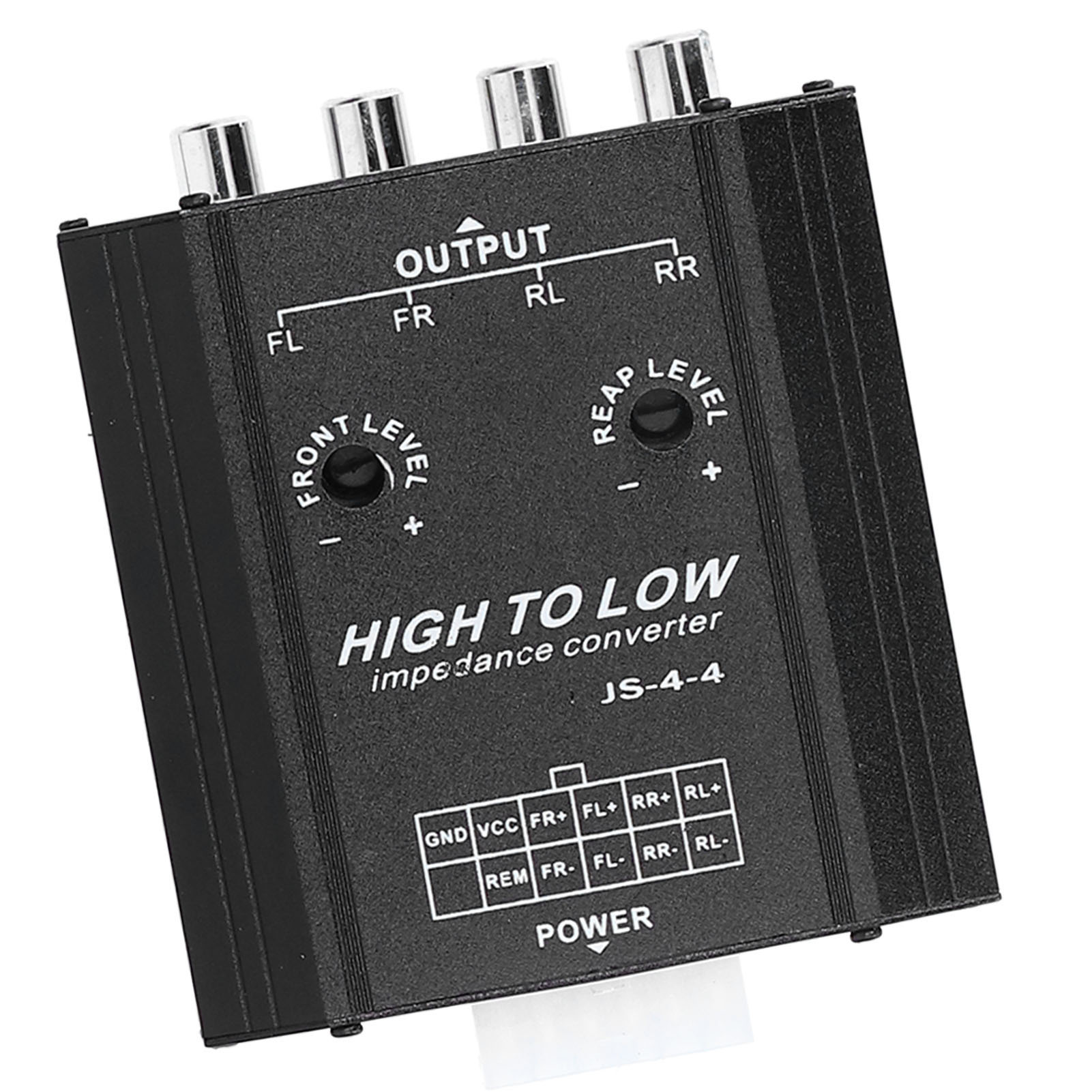 12V 4 Channel Audio Impedance  - Car Audio Line Output Converter review and price
