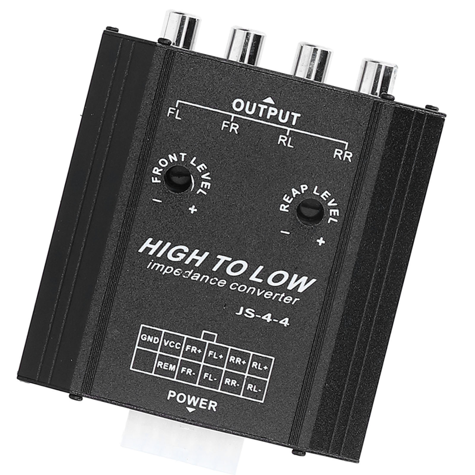 12V 4 Channel Audio Impedance  - Car Audio Line Output Converter review and price