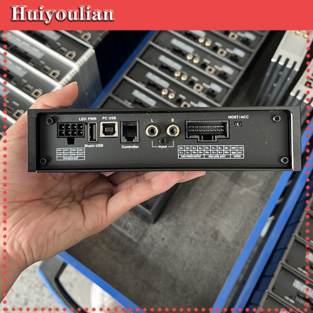 Professional 8-Channel DSP Amp - Car Dsp Processor 31 Band Eq review and price