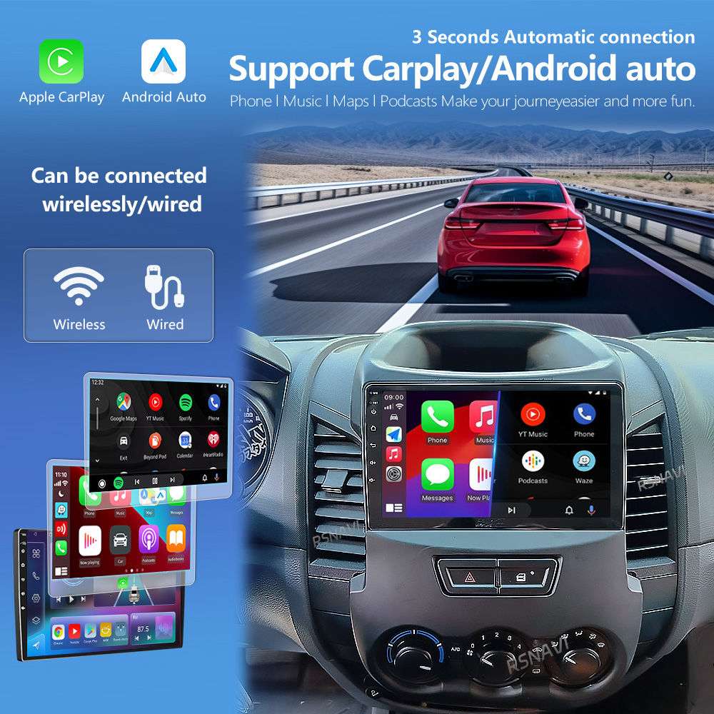 For Ford RANGER 2011 - 2016 Ca - Car Dsp With Android App Control review and price