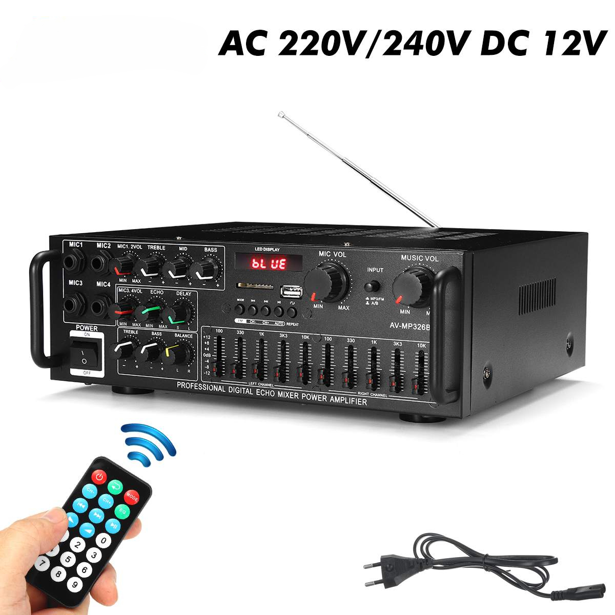 2000W 5.0 bluetooth 2 Channel  - Car Audio Amplifier 4 Channel 2000W review and price