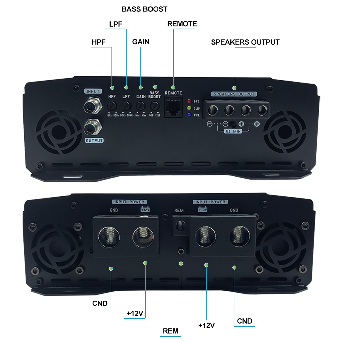 zeming 90db Class D Bass Car A - Car Amplifier Class D 1 Ohm Stable review and price
