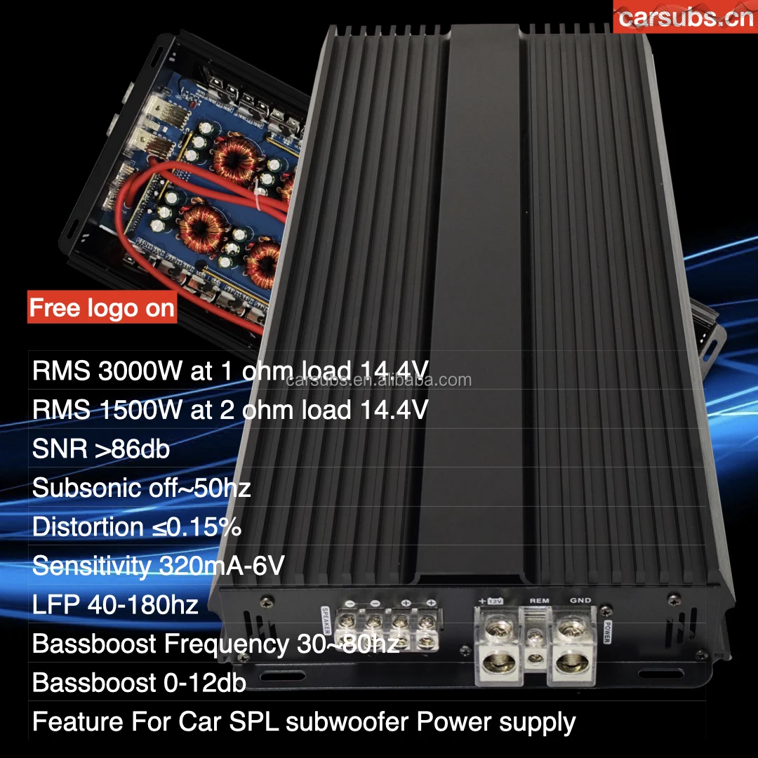 2026 Car Subwoofer Amplifier R - Monoblock Car Amplifier 5000W review and price