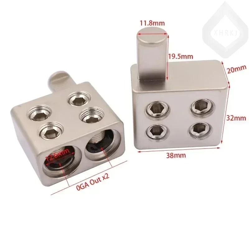 Hot Sales Dual 1/0 Gauge Car A - Car Amplifier Wiring Kit 0 Gauge review and price
