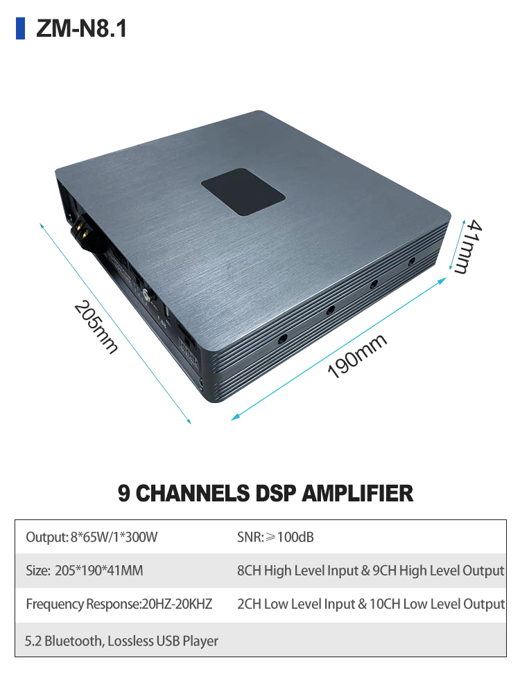 31 EQ Bands 9CH High Level & 1 - Car Dsp Processor 31 Band Eq review and price