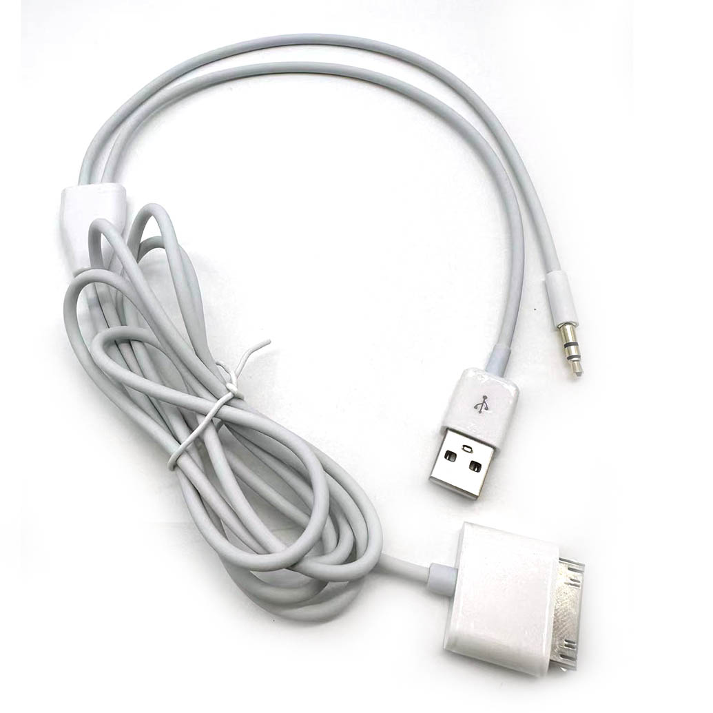1pcs 30Pin to 3.5mm Car AUX Au - Car Audio Line Output Converter review and price