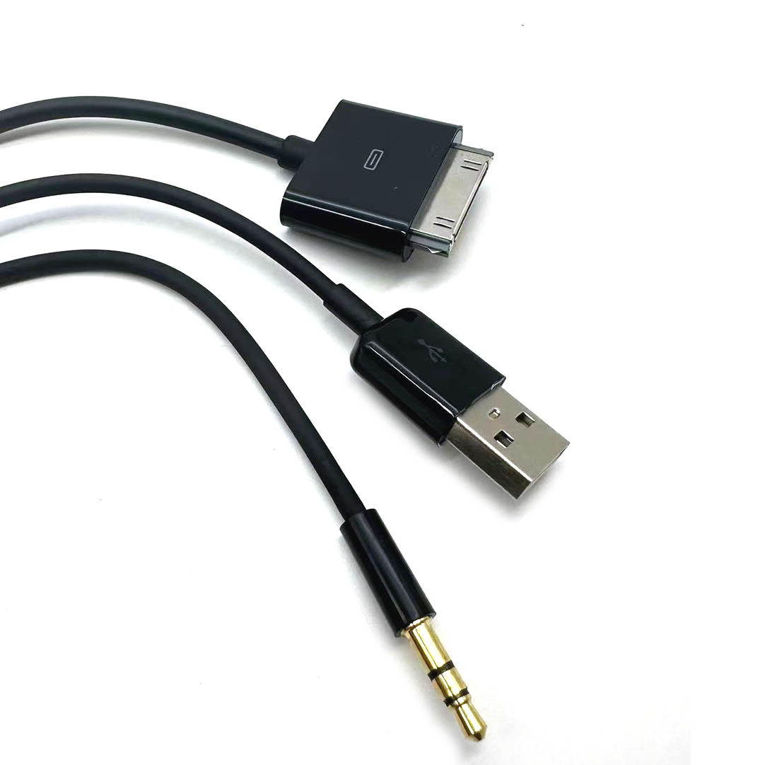 1pcs 30Pin to 3.5mm Car AUX Au - Car Audio Line Output Converter review and price